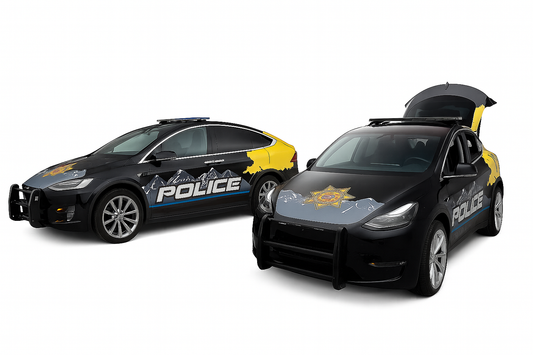 Tesla Model Y Police Patrol Vehicles