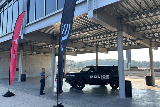 Patrol EV Showcases Rivian R1S Police Demo Vehicle at Police Fleet Expo DriveX