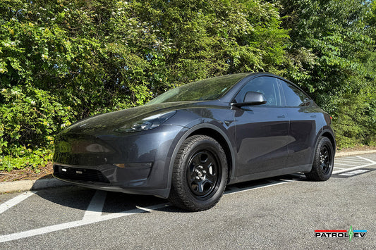 Tesla Model Y Fleet Admin with 18" Steel Wheels