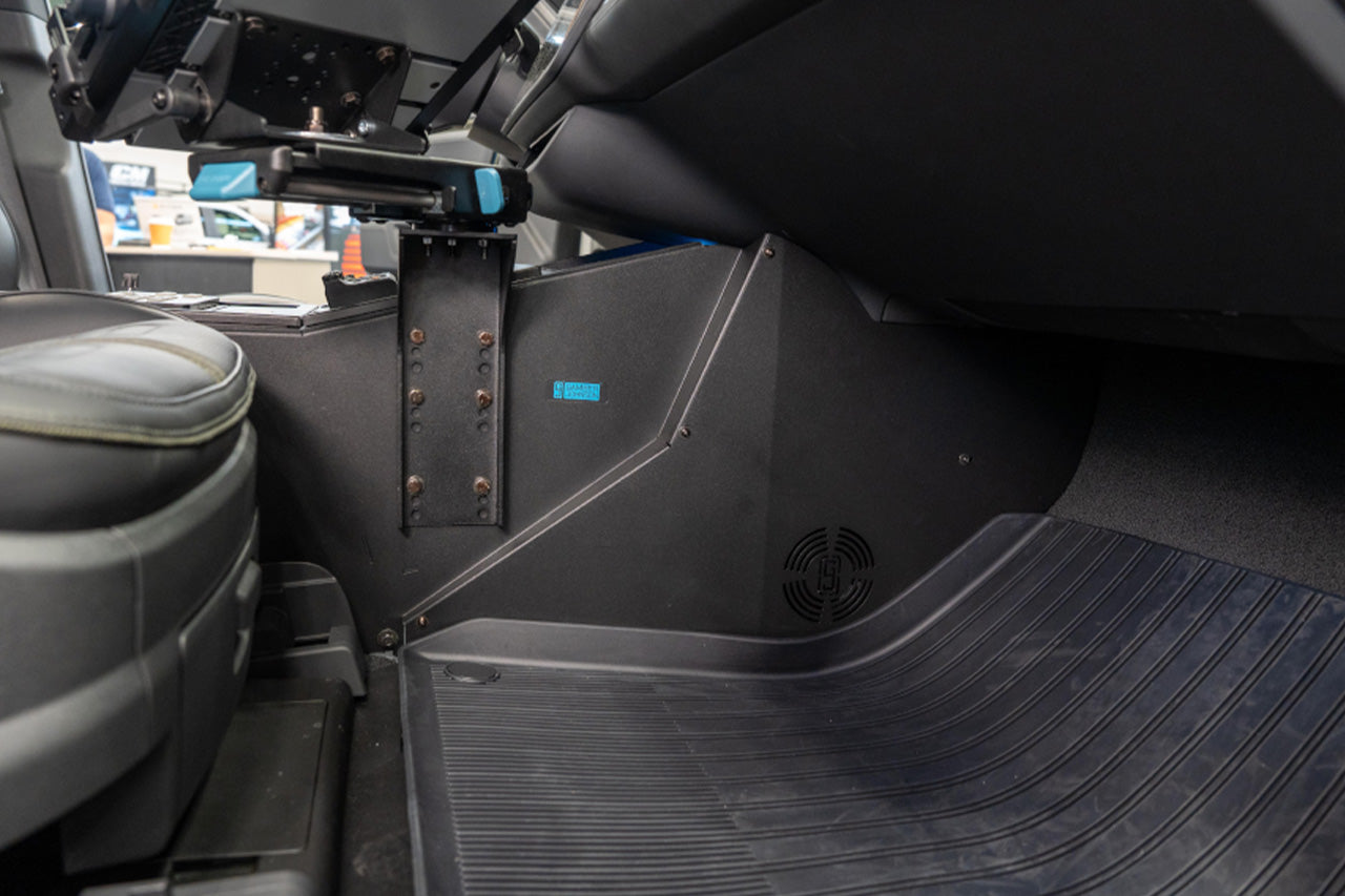 Rivian R1T / R1S Center Console for Upfit Municipal / Police / Emergency Tactical Usage - Gamber Johnson