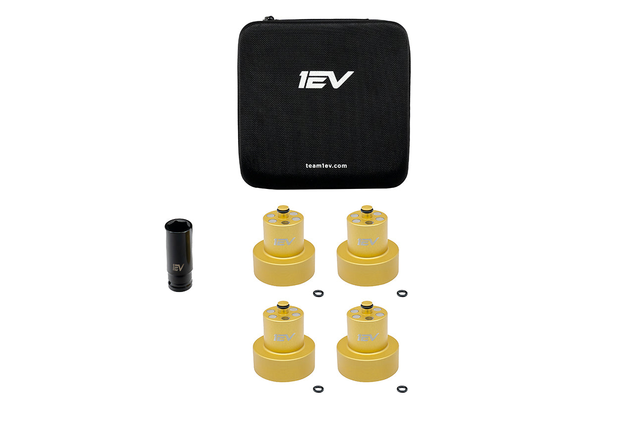 Team 1EV RMaxx Heavy Duty Vehicle Lift / Jack Pad Pucks for Rivian R1S / R1T