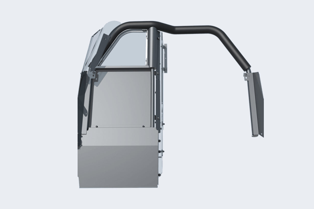 Setina Tesla Police Upfit Prisoner Partition for Tesla Model Y - #6VS SPT Coated Poly Single Partition