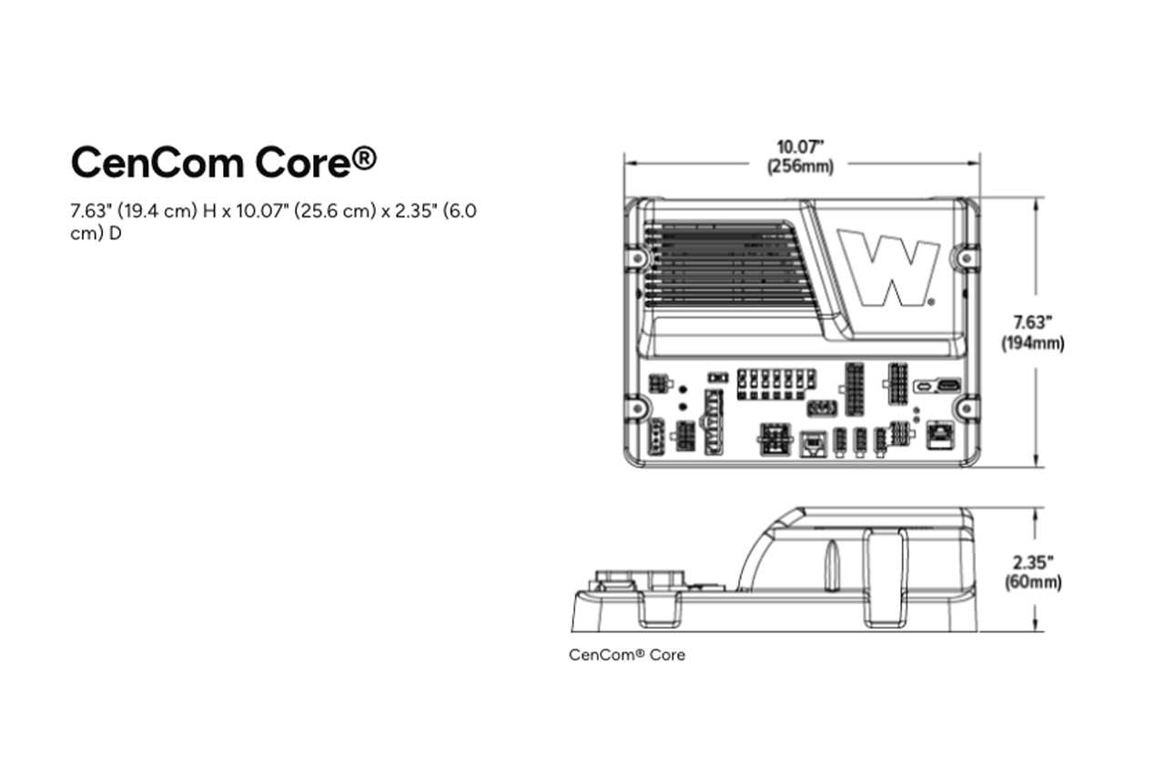 Whelen CenCom Core Light & Siren Controller for Police & Emergency Tesla / Rivian Upfitting