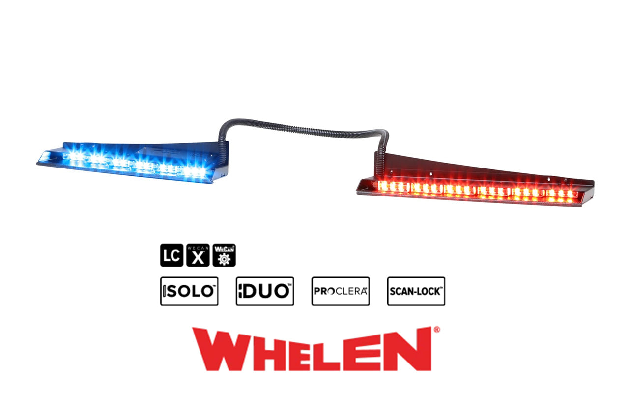 Whelen Inner Edge XLP Lightbar Bolt-on Mount Kit for Rivian R1S / R1T Windshield Fitment