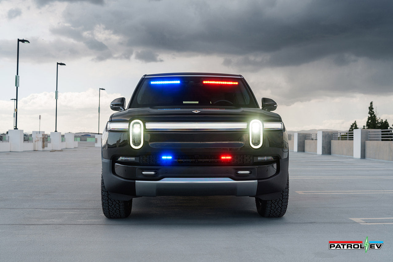 Whelen Inner Edge FST Lightbar Bolt-on Mount Kit for Rivian R1S / R1T Windshield Fitment