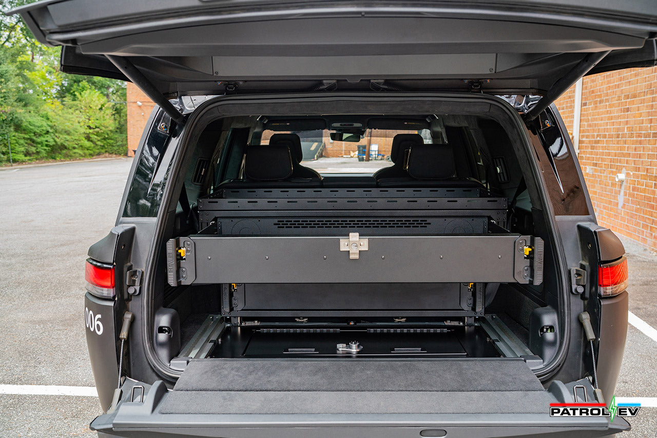 Rear Cargo Drawer Storage Command Box for Rivian R1S - Vehicle Specific Bolt-in