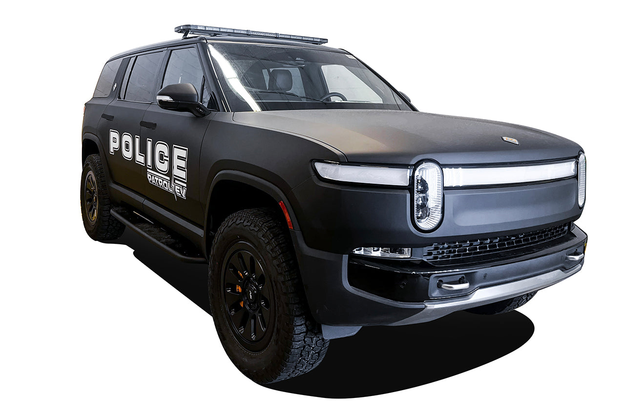 Whelen 54" Legacy / Liberty II / Freedom IV / 56" Justice Lightbar Bolt-on Mount Kit for Rivian R1S / R1T Roof Top Fitment