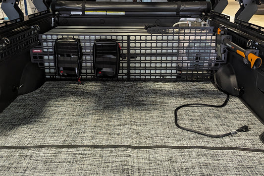 Fully Integrated 40 Gallon Pressurized and Heated Water System for Rivian R1T