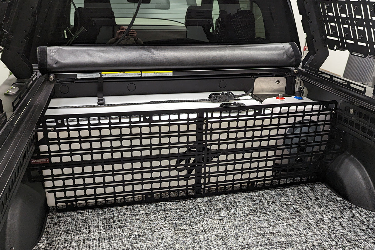 Fully Integrated 40 Gallon Pressurized and Heated Water System for Rivian R1T