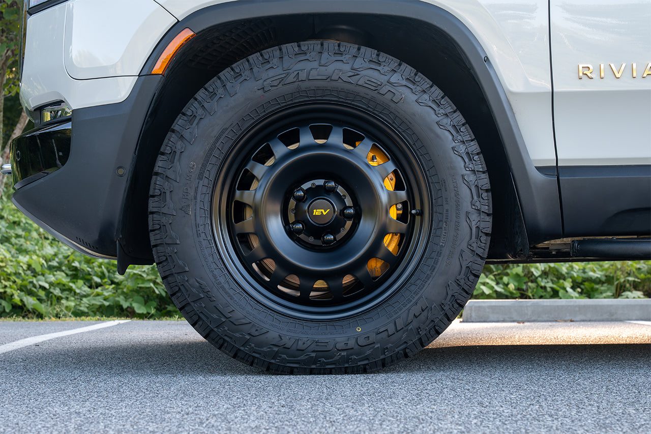 R1600 20" Steel Wheel by Team 1EV for Rivian R1T / R1S Police Duty