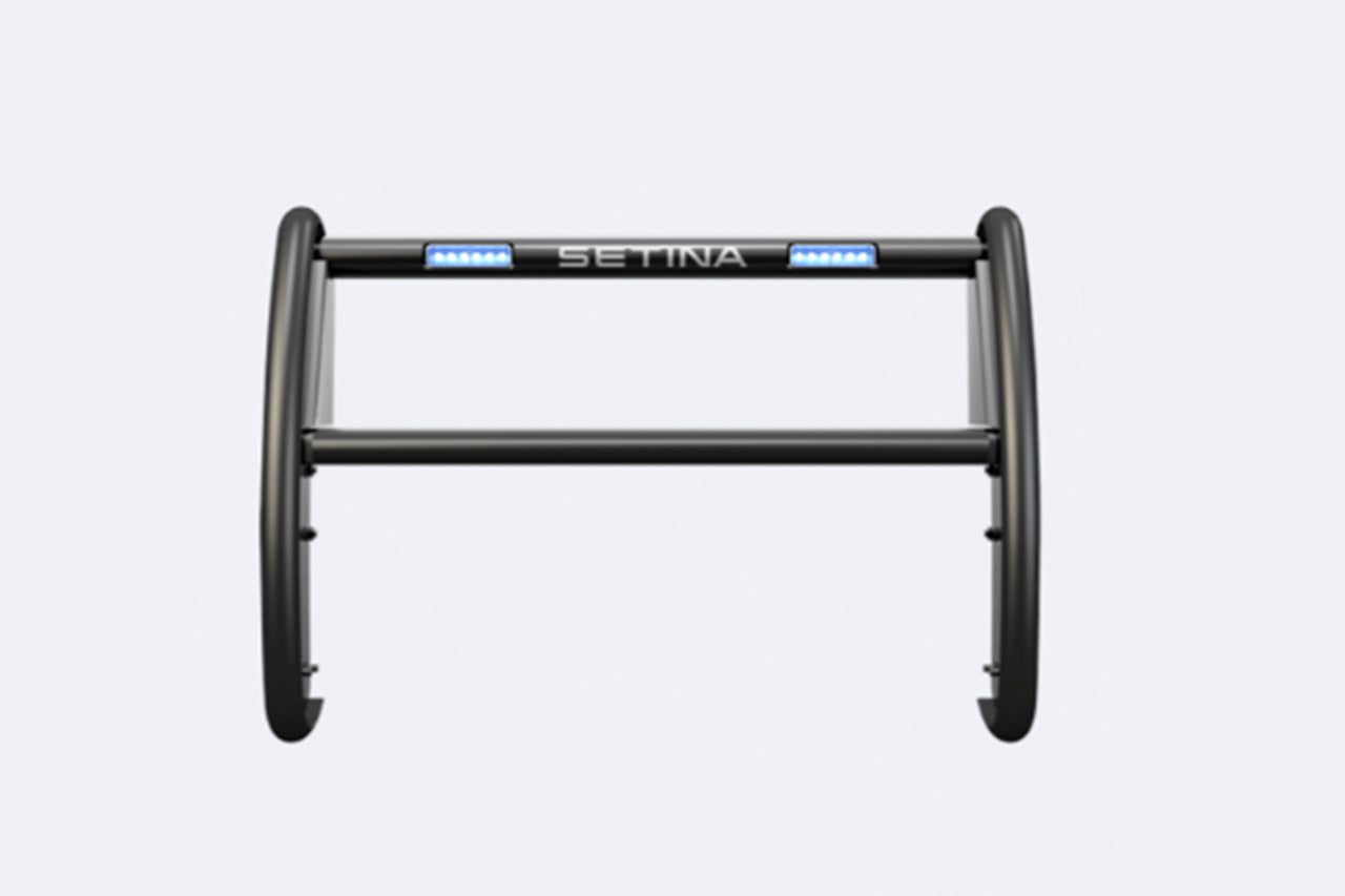 Setina Tesla Police Upfit Aluminum Push Bumper & Fender Guards for Tesla Model Y