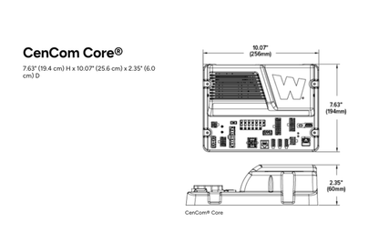 Whelen CenCom Core Light & Siren Controller for Police & Emergency Tesla / Rivian Upfitting