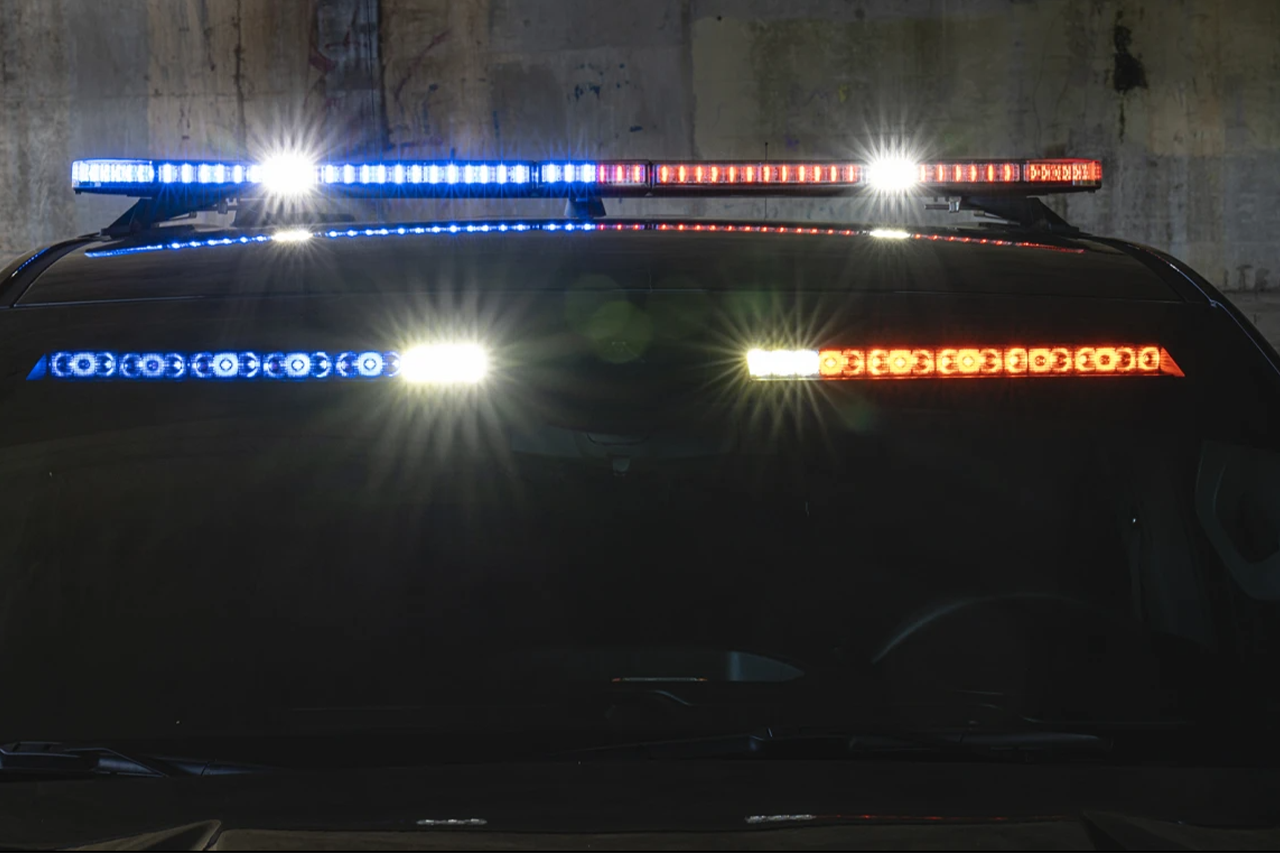 Whelen LED Inner Edge FST WeCanX Lightbar Bolt-on Mount Kit for Police & Emergency Tesla Model Y Upfit