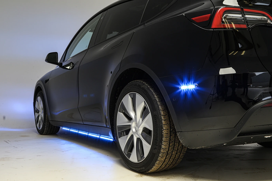 Whelen LED Tracer Undercarriage WeCanX Lightbar Bolt-on Mount Kit for Police & Emergency Tesla Model Y Upfit