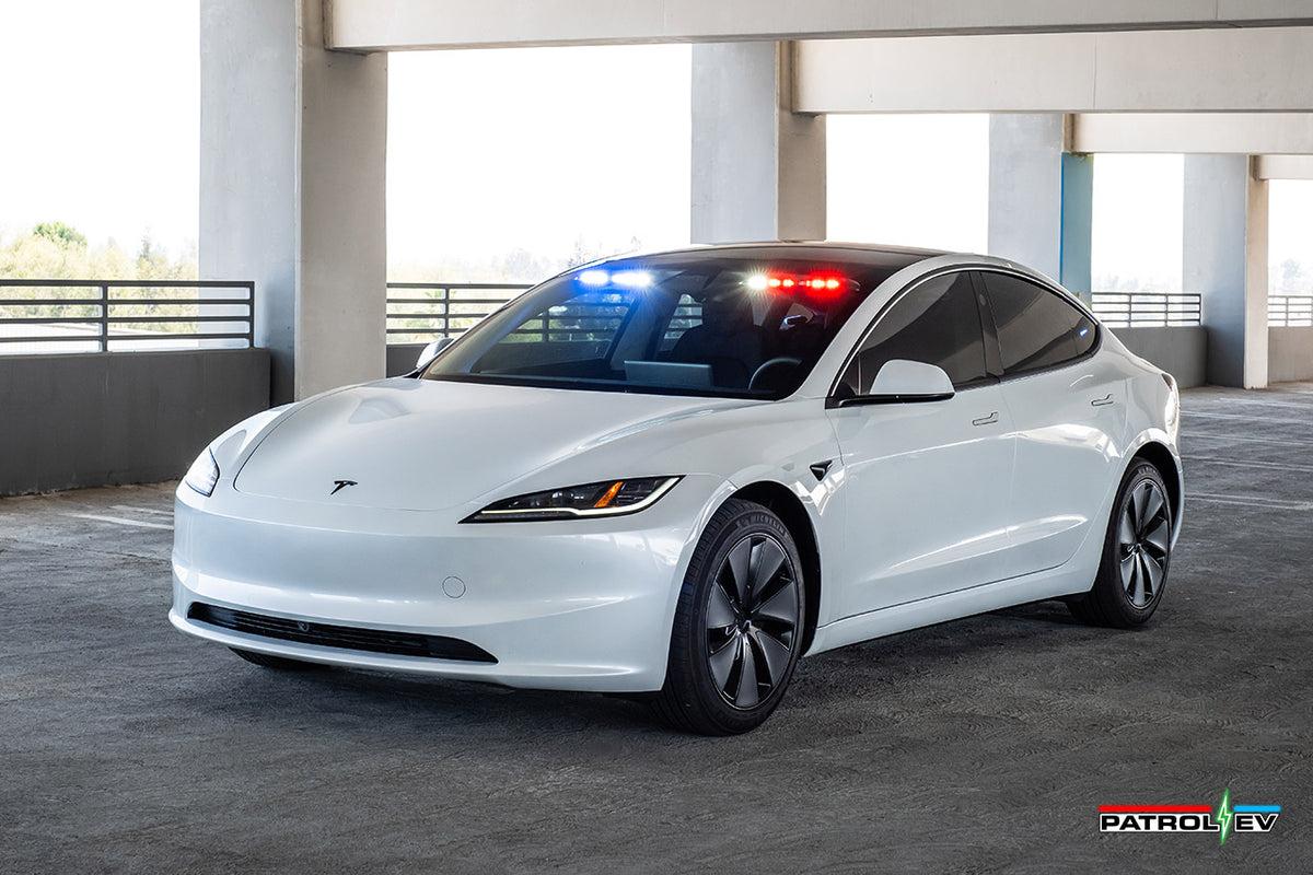 Whelen LED Inner Edge FST WeCanX Lightbar Bolt-on Mount Kit for Police & Emergency Tesla Model Y Upfit