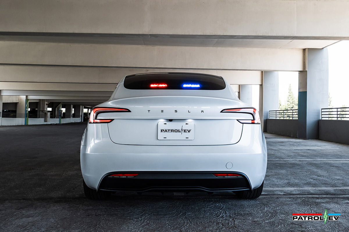 Whelen LED Inner Edge RST WeCanX Lightbar Bolt-on Mount Kit for Police & Emergency Tesla Model Y Upfit