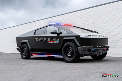 TCS 20" Tesla Cybertruck 'Cyber Steelie' Steel Wheel for Police Duty