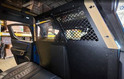 Gamber-Johnson Passenger / Prisoner Partition for Rivian R1S / R1T