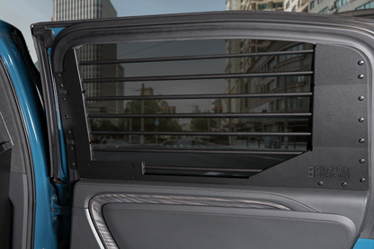 Gamber-Johnson Passenger / Prisoner Rear Door Window Guards for Rivian R1S / R1T