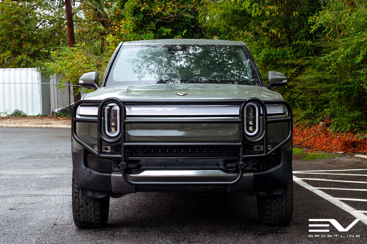 RMaxx Heavy Duty Push / Bull Bars for Rivian R1T / R1S Front Grille and Rear Bumper