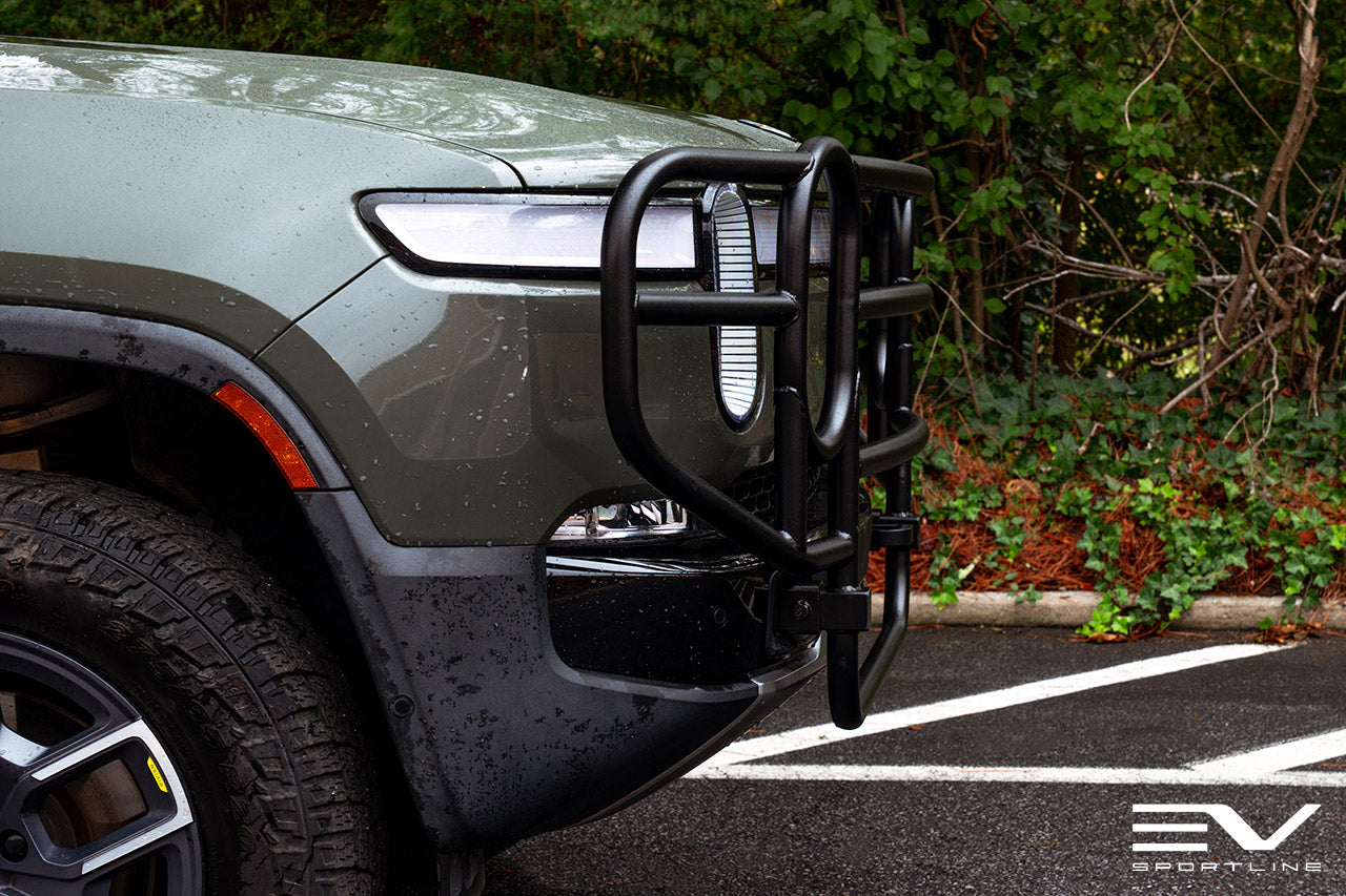 RMaxx Heavy Duty Push / Bull Bars for Rivian R1T / R1S Front Grille and Rear Bumper