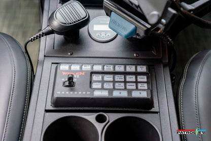 Center Console for Rivian R1S / R1T - Upfit Municipal / Police / Emergency Tactical Usage - Gamber Johnson