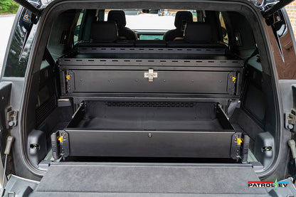 Rear Cargo Drawer Storage Command Box for Rivian R1S - Vehicle Specific Bolt-in