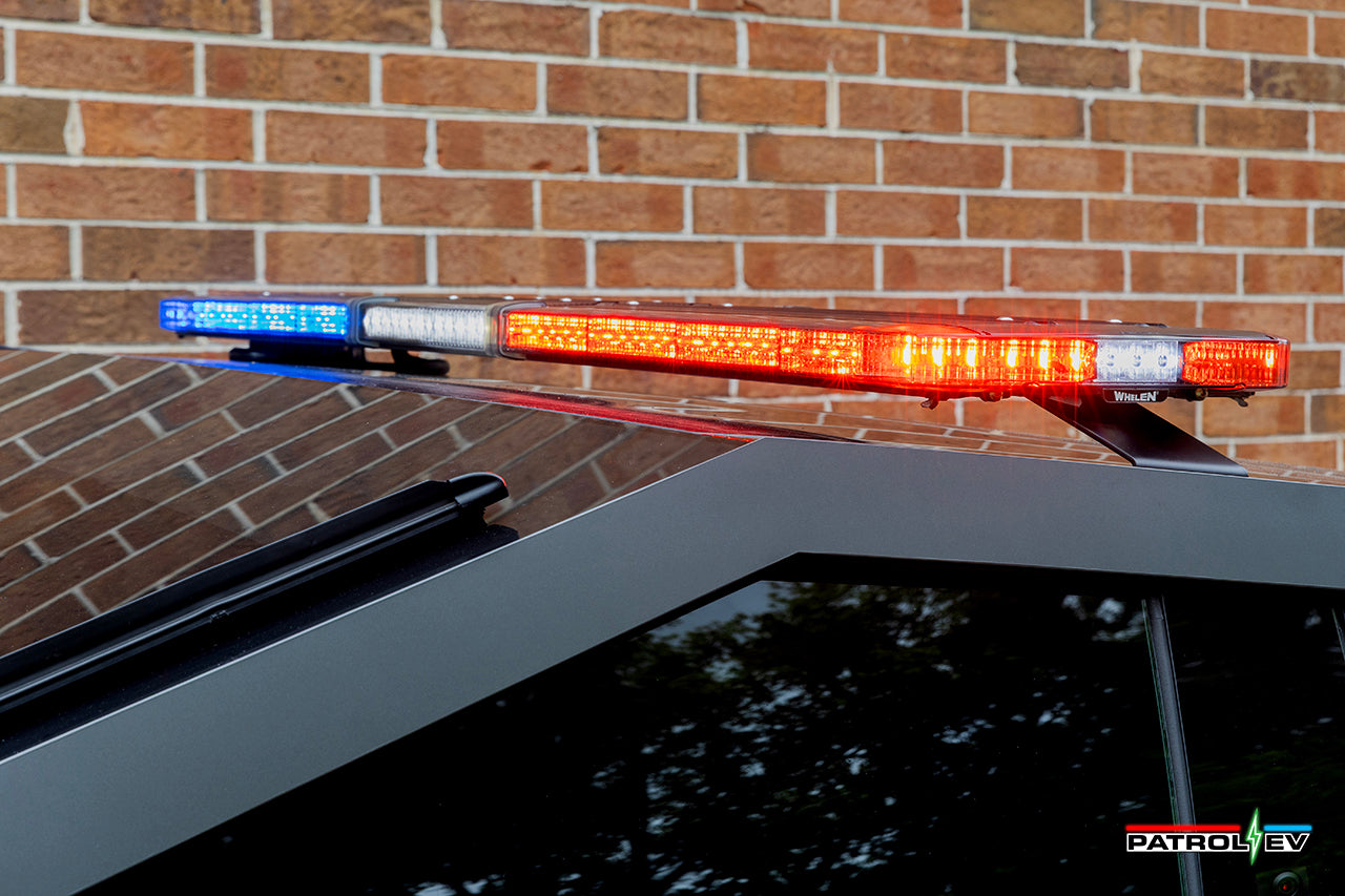 Whelen 54" Legacy / Liberty II / Freedom IV / 56" Justice Lightbar Bolt-on Mount Kit for Tesla Cybertruck / Cyberbeast