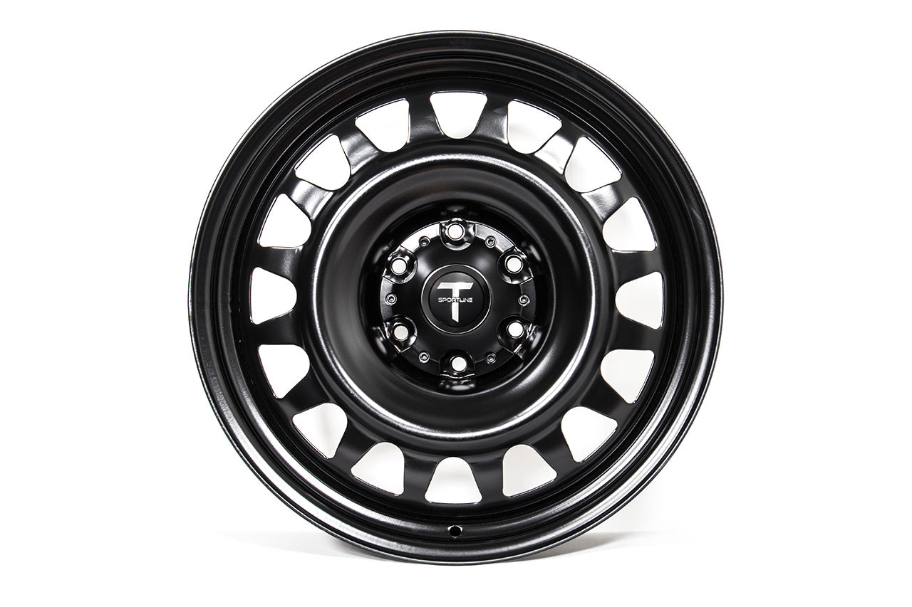 TCS 20" Tesla Cybertruck 'Cyber Steelie' Steel Wheel for Police Duty